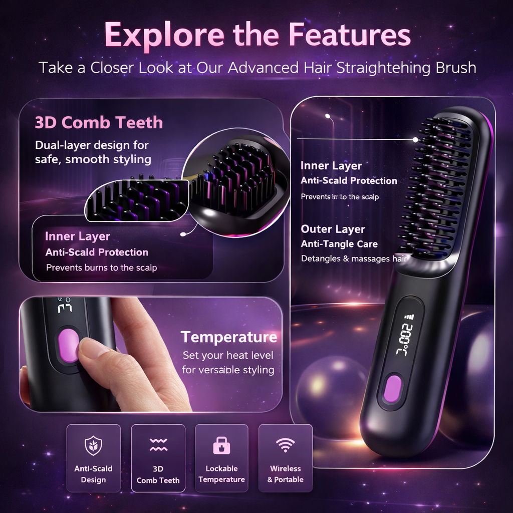 AuraSilk Glide Brush