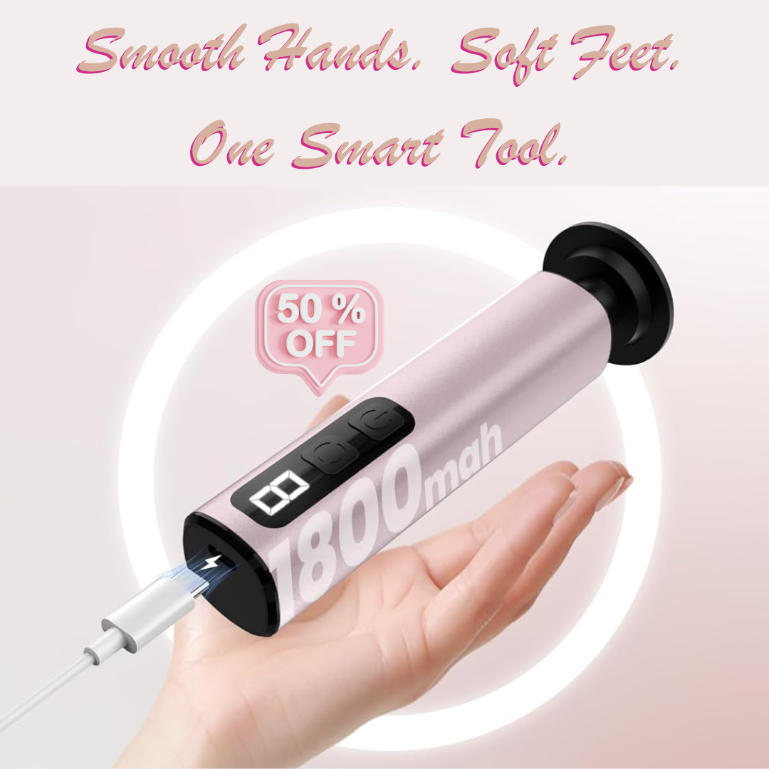 Tiya Aura Electric Foot File Callus Remover