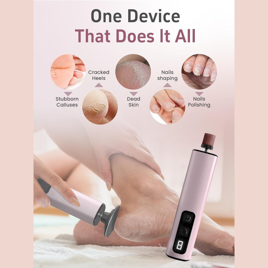 Tiya Aura Electric Foot File Callus Remover