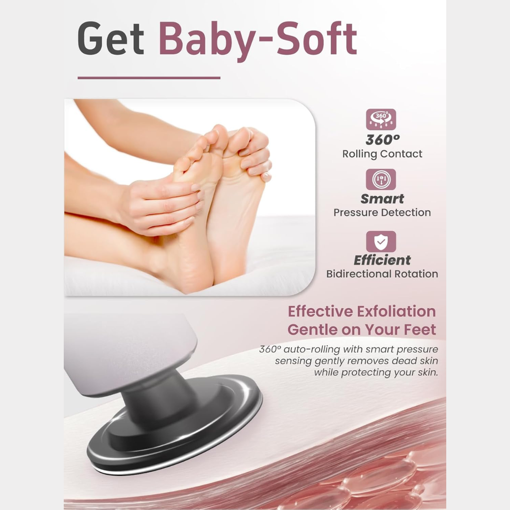 Tiya Aura Electric Foot File Callus Remover