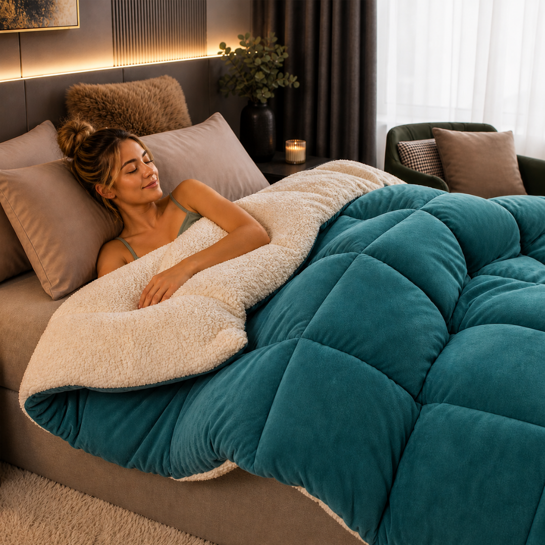 Reversible Sherpa Comforter