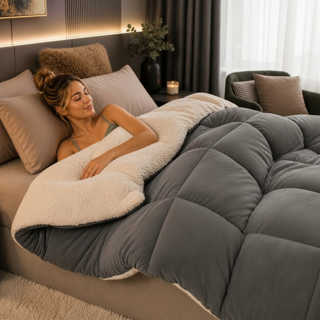 Reversible Sherpa Comforter