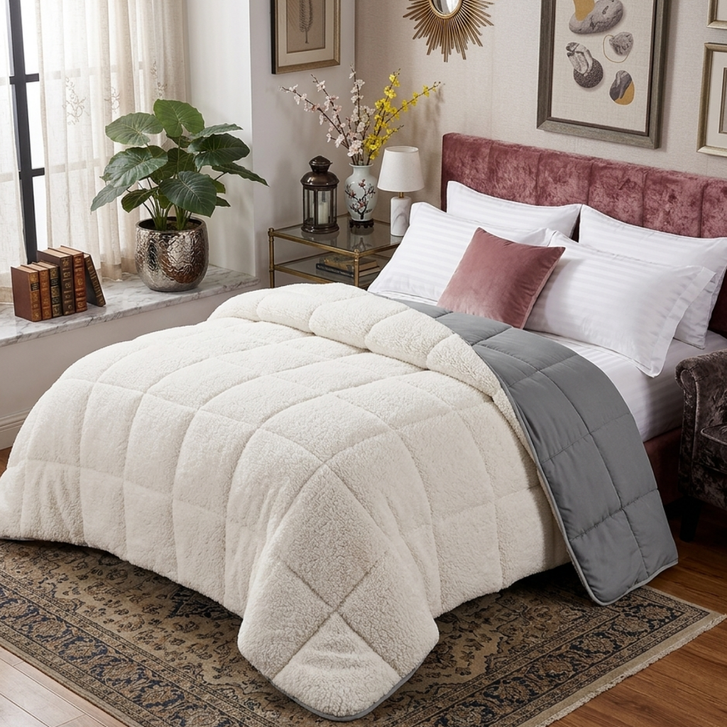 Reversible Sherpa Comforter