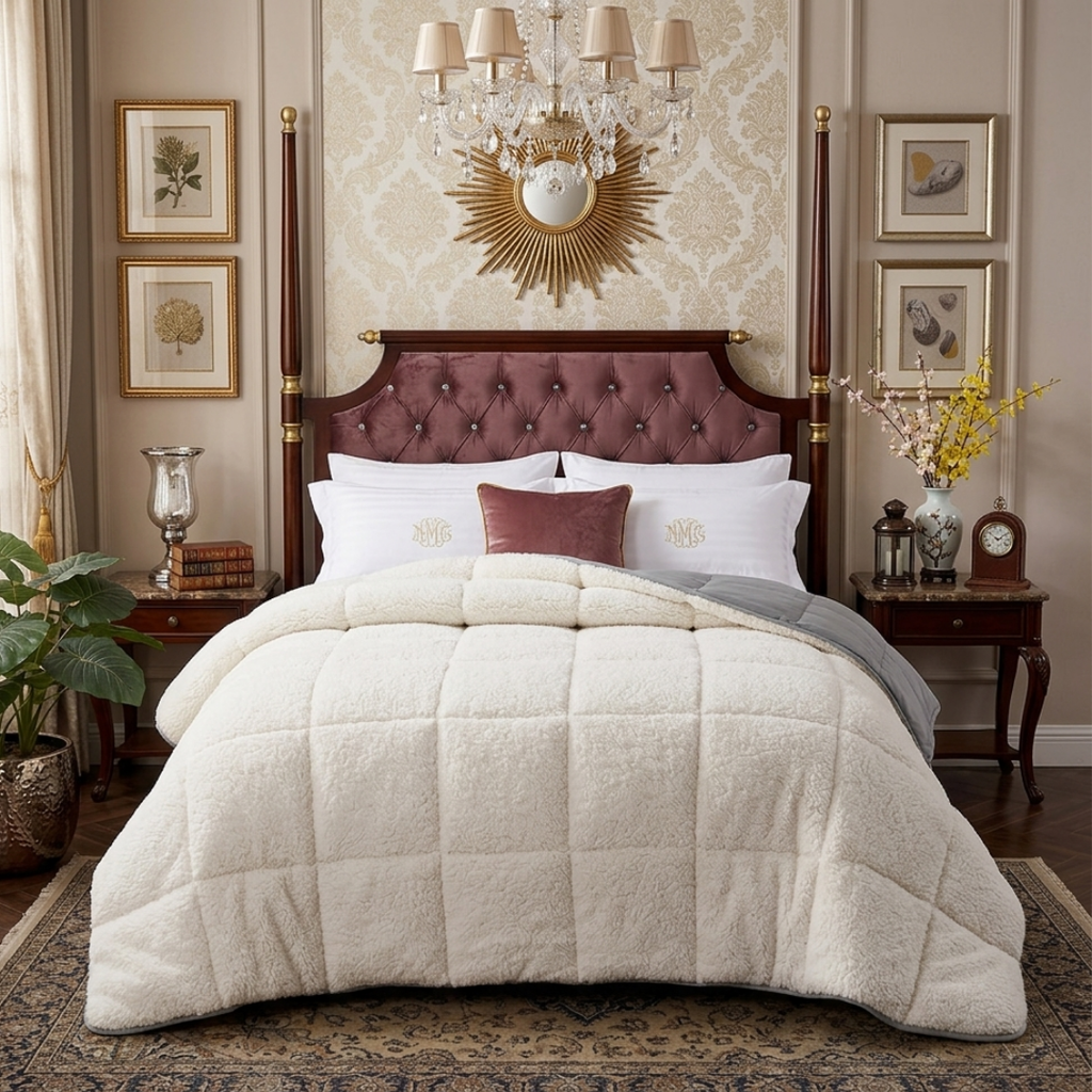 Reversible Sherpa Comforter