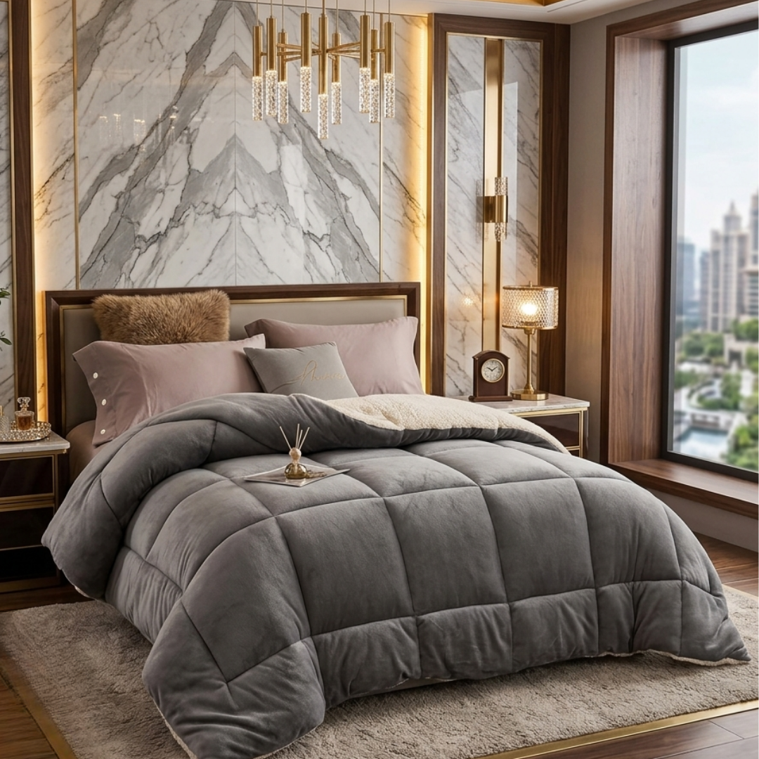Reversible Sherpa Comforter